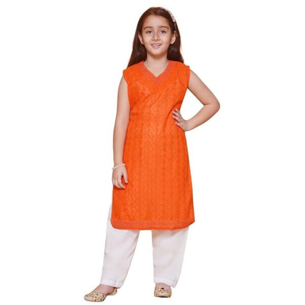 Girls Ethnic wear Cotton Salwar and Churidar Suit